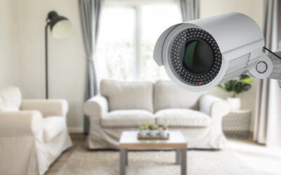 caméra de surveillance dans la maison